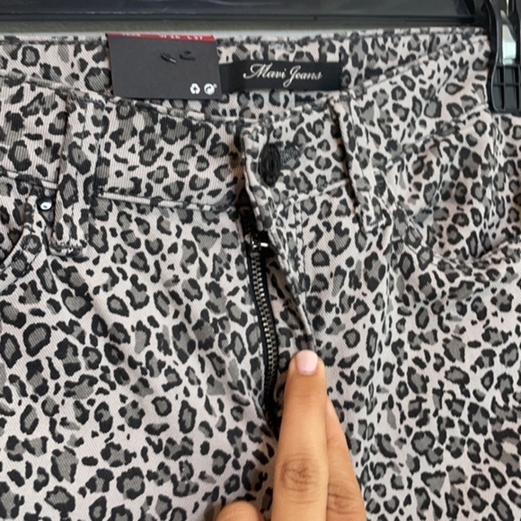 NWT Mavi Grey Tess Leo Cropped Skinny Jeans - Picture 9 of 15